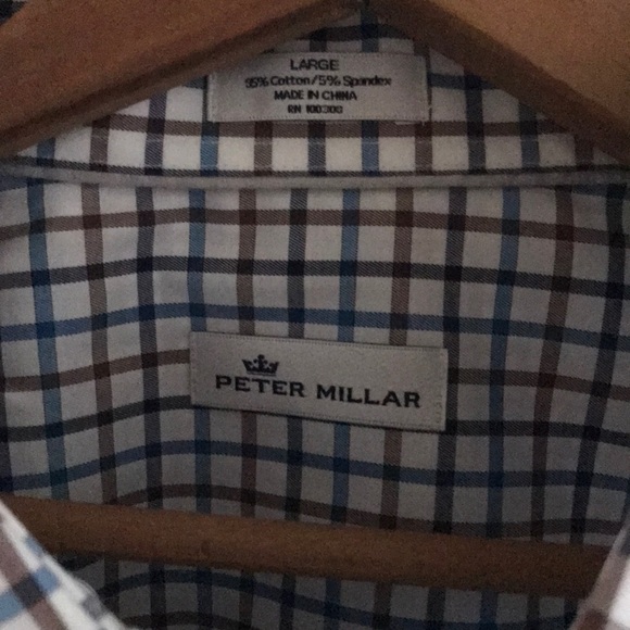 Peter Millar Other - Peter Millar Men’s Plaid Shirt